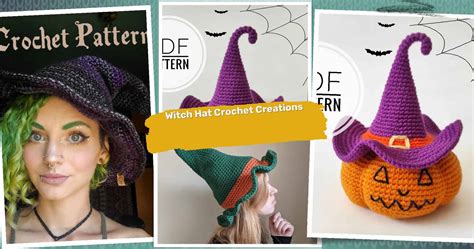 Try Something Different: Crochet a Twisted Witch Hat for Halloween
